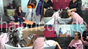 6166 Michaela and Ivana 1 forward shampoo hairwash 21 min video for download