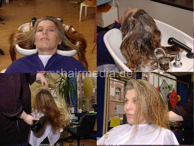 b003 Birgit blow out in Hannover salon