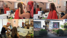Laden Sie das Bild in den Galerie-Viewer, 8155 Luisa 3 dry haircut clippers trim by Kia redhead barberette