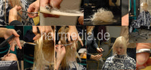 Laden Sie das Bild in den Galerie-Viewer, 879 Kleckse 2 Riesa haircutting blonde teen by mature barerette