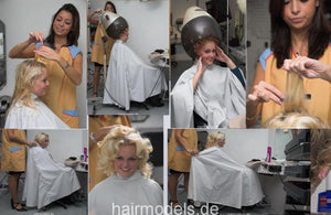 6031 Larissa wet set in XXL nylon haircutcape by Stella