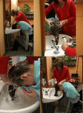 将图片加载到图库查看器，703 Anna forward wash salon shampooing