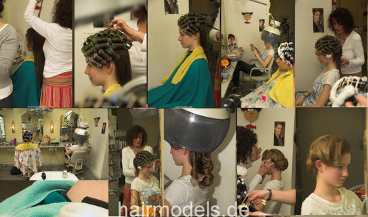 6048  teen complete wash, set,  updo 61 min HD Video and 27 pictures for download