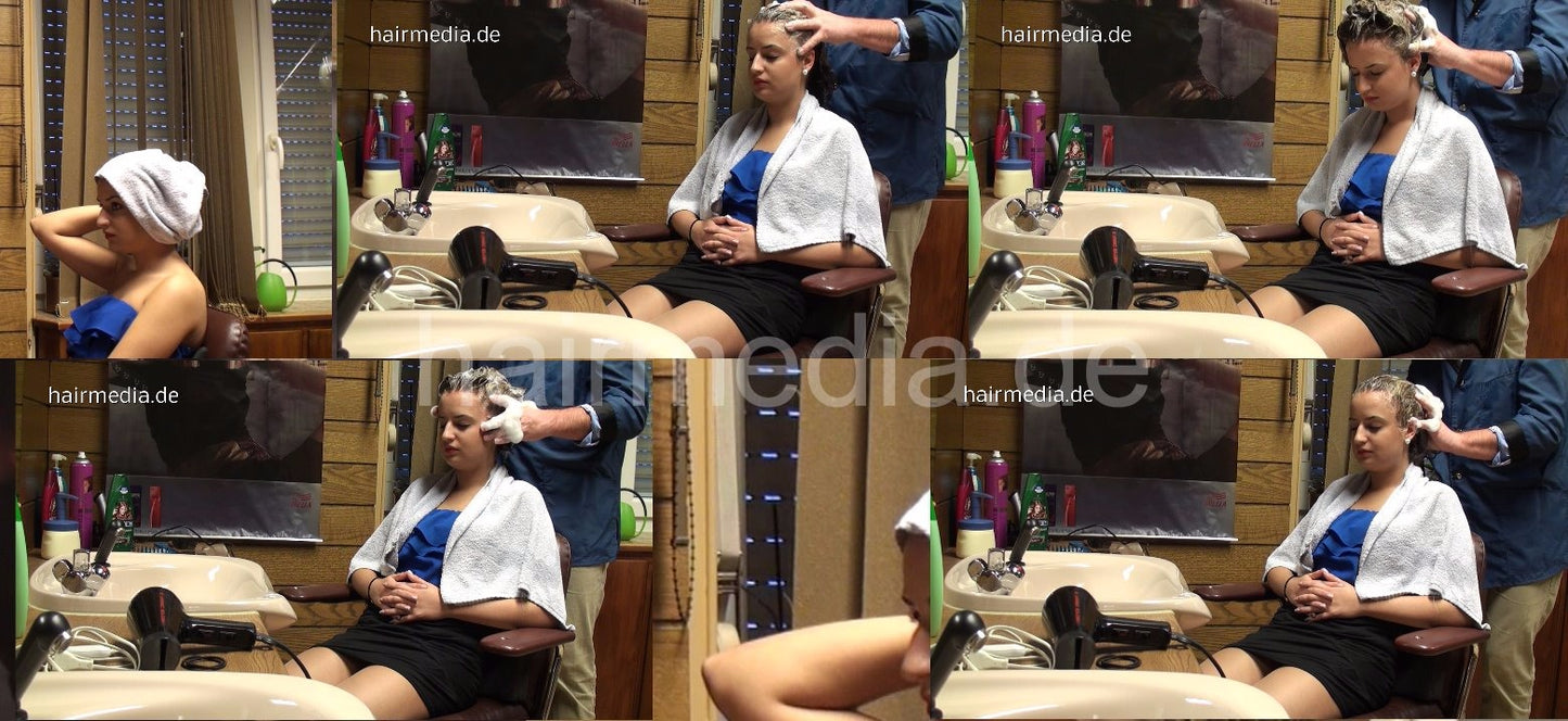 9042 22 VeronikaR by Barber upright hair shampooing