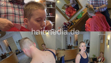 Load image into Gallery viewer, 8146 Ellen buzz bald by barber headshave
