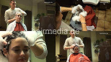 Cargar imagen en el visor de la galería, 9073 02 SaraG by barber Davide upright salon shampooing
