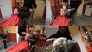 377 Tjiadat by Asya red cape hairwash