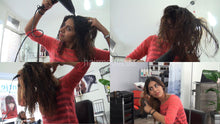 Charger l&#39;image dans la galerie, 9053 5 self blow dry hair styling thick hair after cutting