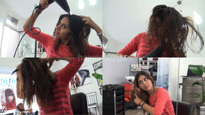9053 5 self blow dry hair styling thick hair after cutting