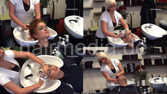 9048 12 Kate backward shampoo station hairwash in Spandau Berlin salon