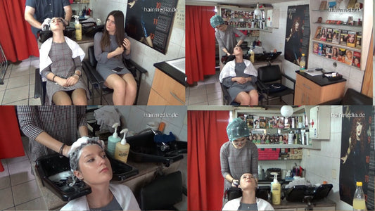 6185 s1805 Milena 1 by Anastasia in rollers backward shampoo 32 min HD video for download