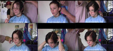 Laden Sie das Bild in den Galerie-Viewer, 8073 Martina teen haircut forced by father