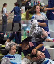 Load image into Gallery viewer, 130 1 Denise strong forced backward wash teen in mobile sink