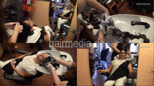 Load image into Gallery viewer, 366 FatmaY 2 by Lena white bowl salon shampoostation hairwash