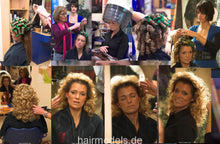Cargar imagen en el visor de la galería, 6039 AnetteV wet set blonde curls in hairsalon