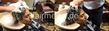 Charger l&#39;image dans la galerie, 9065 Jemila 3 backward hairwash in salon by barber