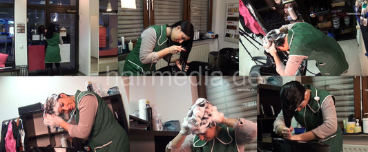 9049 6 barberette self 19 min HD video for download