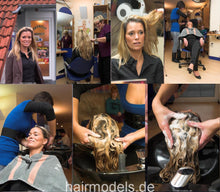 Carica l&#39;immagine nel visualizzatore di Gallery, 6039 AnetteV shampooing blackshampoobowl salon hairwash