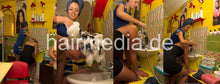 Load image into Gallery viewer, 9135 4 Alexandra forward wash shampooing in salon