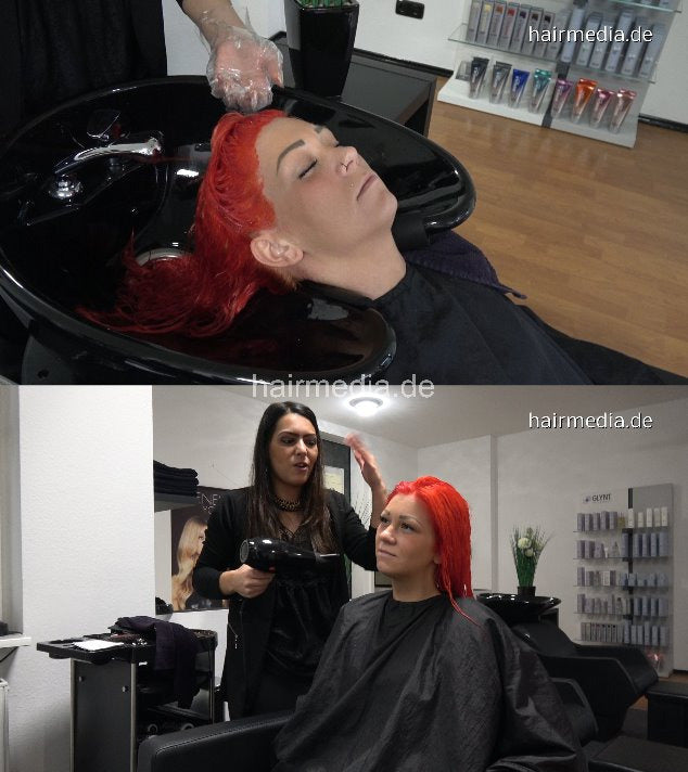 4053 Charline bleaching roots red part 2