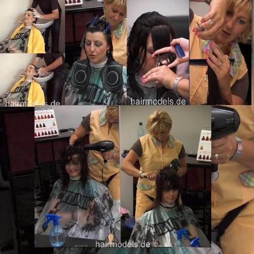 143 Barberette JanettD backward shampoo cut blow complete 38 min video for download