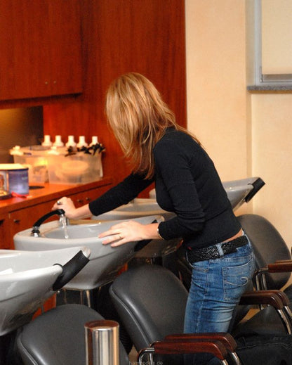 964 Silvana barberette self shampooing forward over backward salon shampoo station