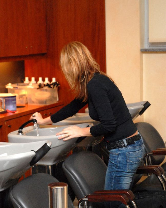 964 Silvana barberette self shampooing forward over backward salon shampoo station
