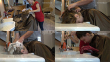 Load image into Gallery viewer, 9081 LaraE 1 forward shampoo hairwash by barber
