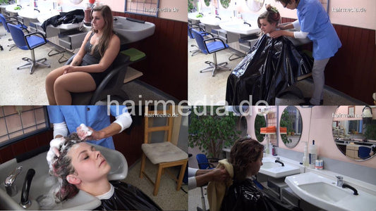 6168 Michele backward shampoo and set 51 min HD video for download