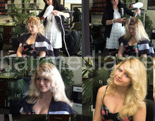 Cargar imagen en el visor de la galería, 9048 04 Alina blonde business woman blowdry hairstyling curling iron by SandraN
