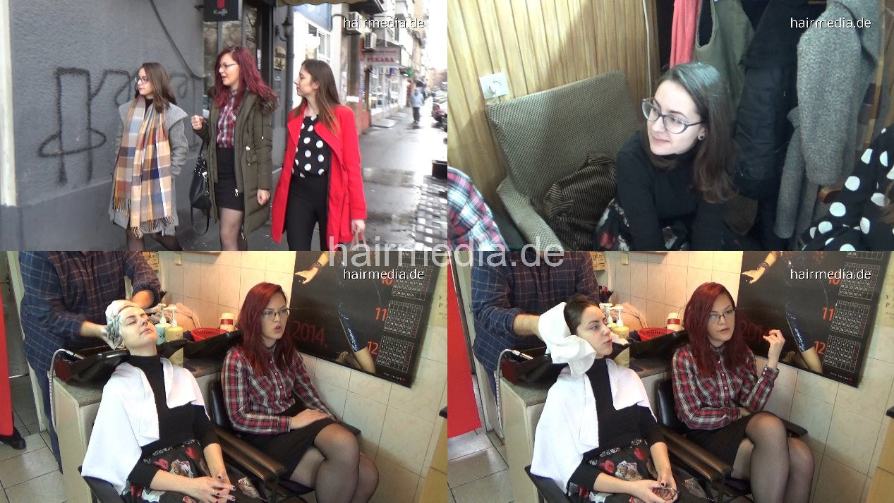 6188 Ivana 1 backward shampoo by barber cam 2 15 min HD video for download