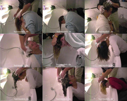 9110 Maxi 3 Models all methods shampooing by barber at home