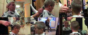 8046 1 buzzcut on a mature lady KristinaB controlled