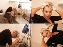 Laden Sie das Bild in den Galerie-Viewer, 9122 TatjanaN at home kitchensink self shampooing hairwash