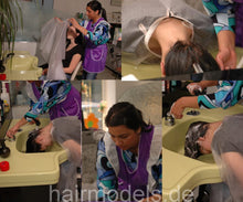 Load image into Gallery viewer, 520 DanielaE by Mina in apron forward salon shampooing hairwash