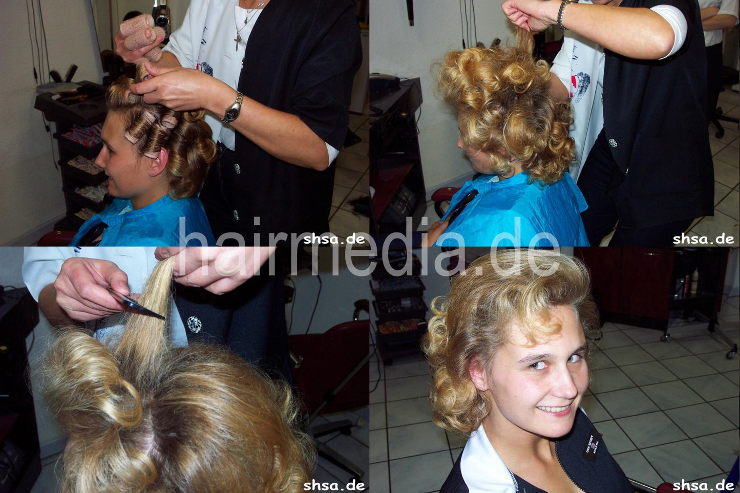602 Ramona Eisenach forward wash and wet set GDR salon