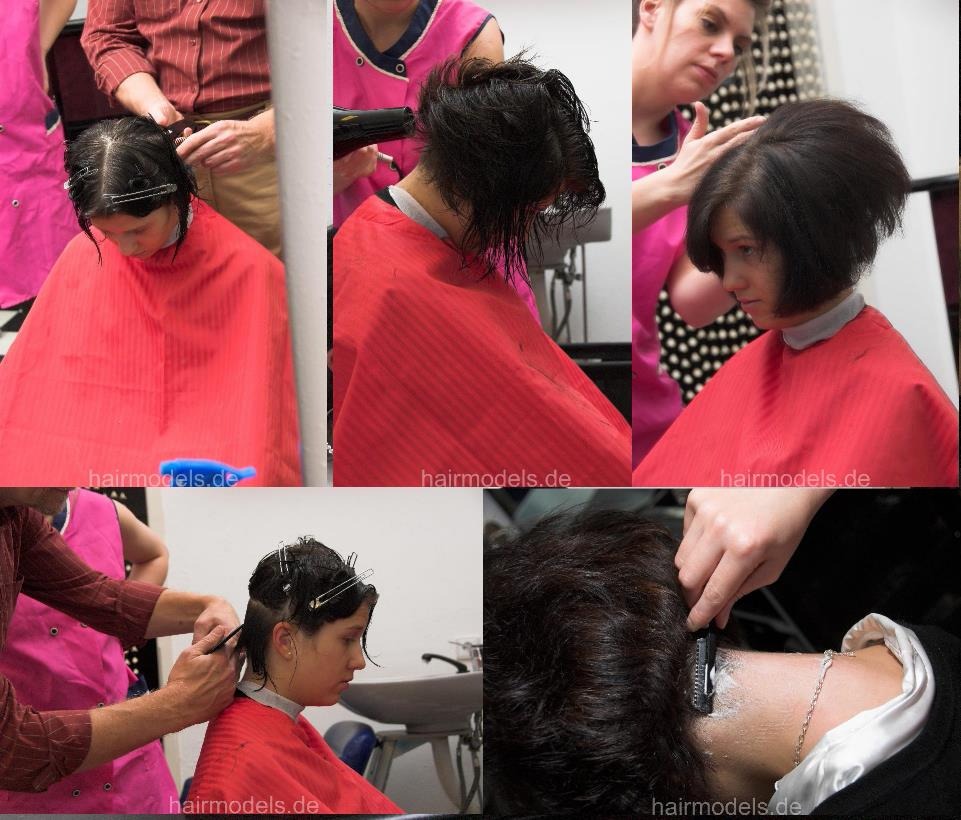 8007 Antonia 3, buzz and shave by male hobbybarber