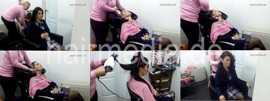 1024 Maria wash and blow 51 min video for download