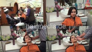 368 GamzeK backward salon hair wash by barber