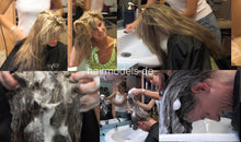 Carica l&#39;immagine nel visualizzatore di Gallery, 500 RG GDR UtaH forward wash hair in salon by barberette