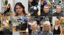 Charger l&#39;image dans la galerie, 474 AS going blonde bleaching from dark to light blonde