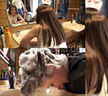 Laden Sie das Bild in den Galerie-Viewer, 9059 06 Elina long silk hair by Aylin forward manner salon shampooing hairwash
