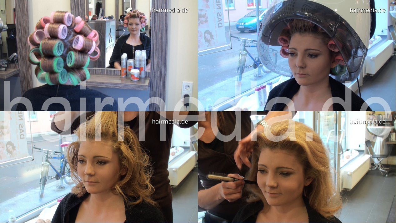 6155 LenaU 2 set wetset blonde bavarian salon
