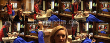 Charger l&#39;image dans la galerie, 1007 3 Nadine by KerstinHR in rollers and hairnet backward shampoo hairwash