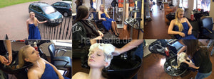 6140 1 Claire teen black bowl salon shampooing hairwash