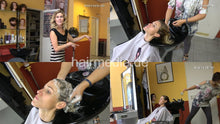 Load image into Gallery viewer, 8154 ValentinaST 1 backward shampoo by salon owner