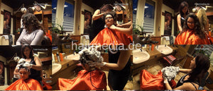 361 Benafsha 1 upright shampooing by Talya in red shampoocape