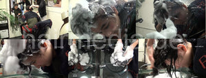 9048 06 Anja kid teen forward salon hairwash in glass bowl by barberette SandraN