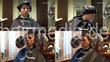 Carica l&#39;immagine nel visualizzatore di Gallery, g002 KristinaB 3 ASMR straightening hair and perm cap