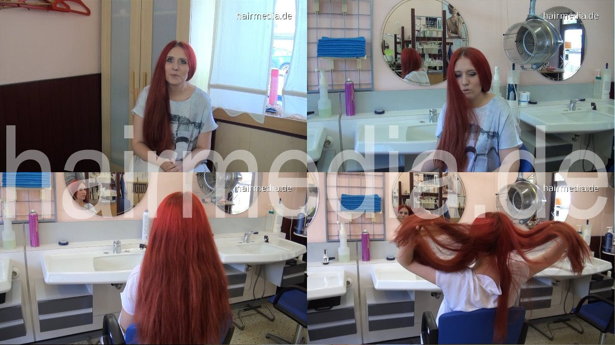 8135 Helena redhead longhair casting